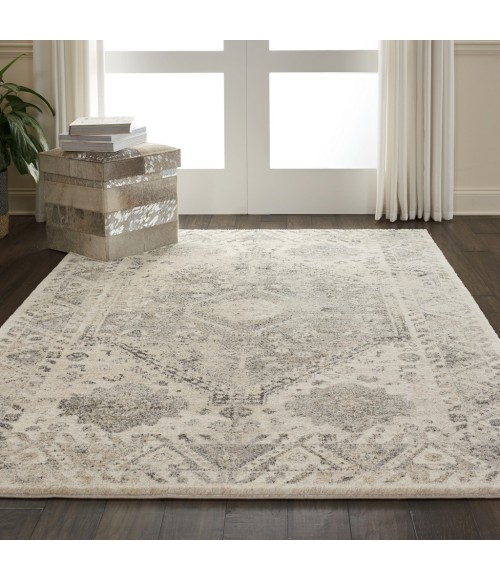 Nourison FUSION Area Rug Nourison Fusion Area Rug FSS11-Cream/Grey