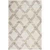 Nourison Home Venosa VSN01 Ivory/Grey 3 ft. 9 in. X 5 ft. 9 in. Area Rug