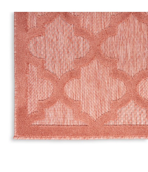 Nourison Easy Care Area Rug Nourison Easy Care Area Rug NES01 Coral/Orange