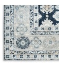 Nourison Dekor Grey Navy DEK02 7 ft. 10 in. X 9 ft. 10 in. Rect. Rug