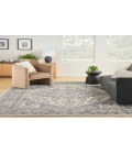 Nourison Concerto Ivory Blue Rug CNC05 8 ft. 10 in. X 11 ft. 10 in. Rectangle - Rugs Town Nourison Concerto Ivory Blue CNC05 8 ft. 10 in. X 11 ft. 10 in. Rectangle Rug