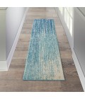 Nourison Passion Runner Area Rug PSN09-Navy/Light Blue