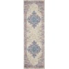 Nourison Home Grafix GRF14 Ivory Pink 2 ft. 3 in. X 7 ft. 6 in. Area Rug