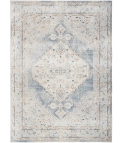 Nourison Astra Washables - Asw11 Light Blue Area Rug 5 ft. 3 in. X 7 ft. Rectangle