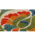 Nourison Aloha Red Multicolor ALH17 7 ft. 10 in. Round Rug