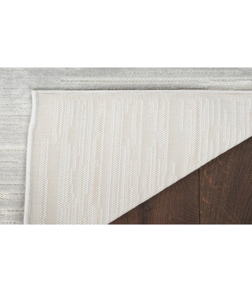 Nourison Casual Light Grey Rug CSU04 9 ft. 2 in. X 12 ft. Rectangle - Rugs Town Nourison Casual Light Grey CSU04 9 ft. 2 in. X 12 ft. Rectangle Rug