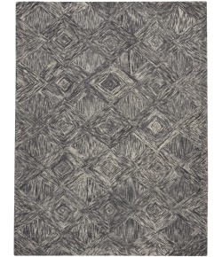 Nourison Interlock - Itl01 Charcoal Area Rug 8 ft. X 10 ft. 6 Rectangle