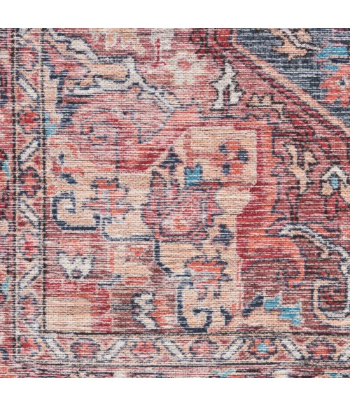 Nicole Curtis Machine Washable Series 1 Area Rug SR101 Multicolor 5' x 7'
