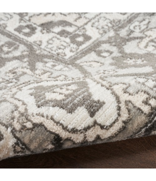 Nourison Quarry Grey QUA05 4 ft. X 6 ft. Rect. Rug