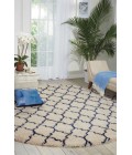Nourison Amore Round Area Rug AMOR2-Ivory/Blue