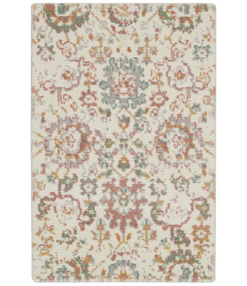 Nourison Twilight Area Rug TWI13 Ivory/Multi 2' x 3'