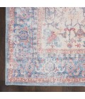 Nicole Curtis Machine Washable Series 1 Area Rug SR104 Blue/Multi 2' x 4'