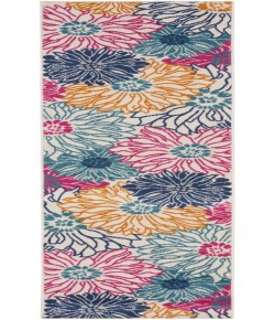 Nourison Home Passion PSN17 Ivory Multicolor 2 ft. 2 in. X 10 ft. Area Rug