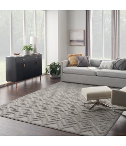 Nourison Versatile - Nrv01 Silver Grey Area Rug 9 ft. X 12 ft. Rectangle