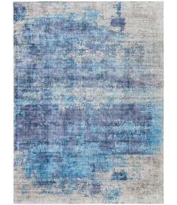 kathy ireland Home Ki37 Safari Dreams - Ki374 Teal Area Rug 9 ft. X 12 ft. Rectangle