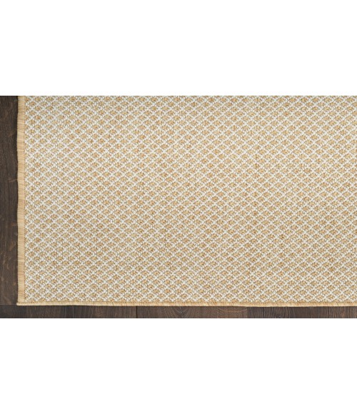 Nourison Courtyard Natural COU01 4 ft. X 6 ft. Rectangle Rug