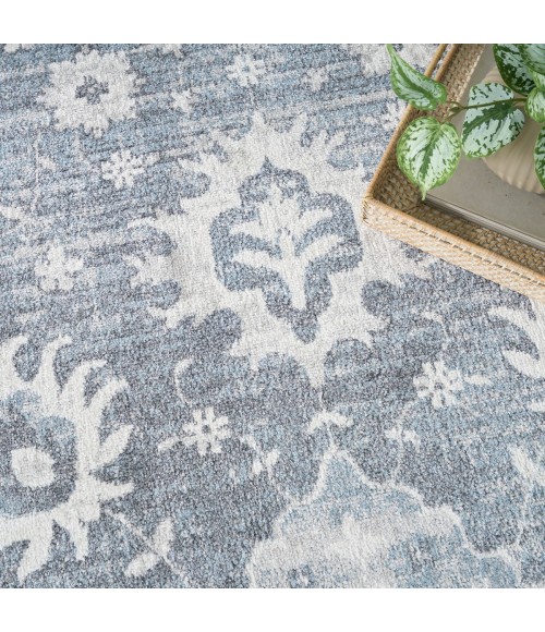 Nourison Astra Machine Washable Denim ASW19 7 ft. 10 in. X 10 ft. Rect. Rug