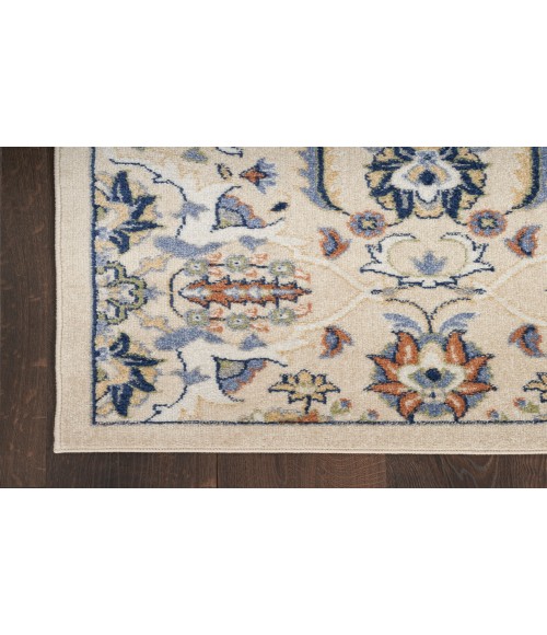 Nourison Allur Beige ALR03 4 ft. X 6 ft. Rectangle Rug