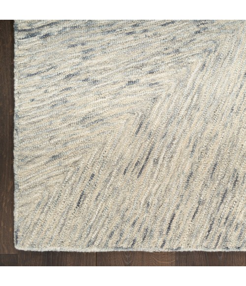 DKNY Pure Angles Grey ANG01 8 ft. X 10 ft. Rect. Rug