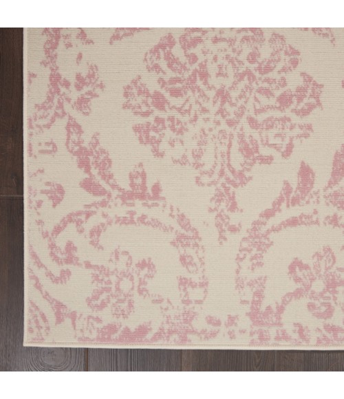 Nourison Jubilant Area Rug JUB09-Ivory/Pink
