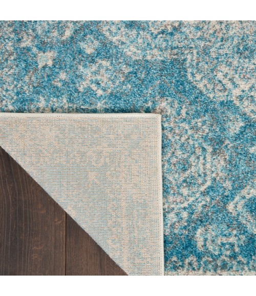 Nourison Tranquil Area Rug TRA13-Lt.Blue/Ivory