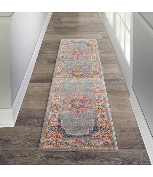 Nourison Passion Runner Area Rug PSN03-Grey