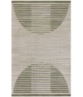 Nourison Astra Machine Washable Ivory Olive ASW03 5 ft. 3 in. X 7 ft. Rectangle Rug
