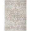 Nourison Astra Washables - Asw12 Silver Grey Area Rug 6 ft. 7 in. X 9 ft. Rectangle