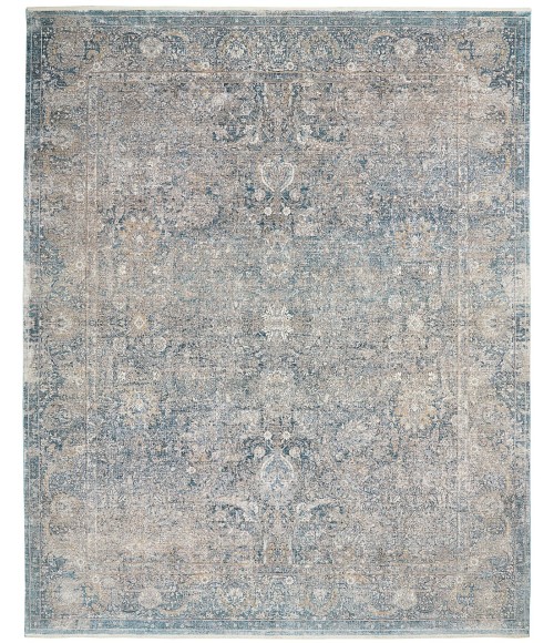 Nourison STARRY NIGHTS Area Rug Nourison Starry Nights Area Rug STN01-Cream Blue