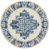 Nourison Grafix - Grf14 White Area Rug 8 ft. X Round