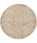 Nourison Tranquil Area Rug TRA13 Beige/Grey 5'3" Round