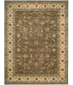 Nourison 2000 - 2003 Olive Area Rug 9 ft. 9 X 13 ft. 9 Rectangle