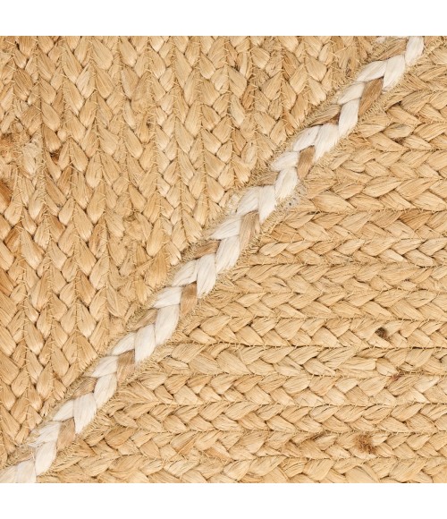 Nourison Terrazzo Jute Natural TRJ01 4 ft. X 6 ft. Rect. Rug