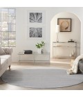 Nourison Essentials Silver Grey Area Rug NRE01-Silver Grey
