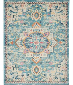 Nourison Passion - Psn25 Ivory Light Blue Area Rug 9 ft. X 12 ft. Rectangle