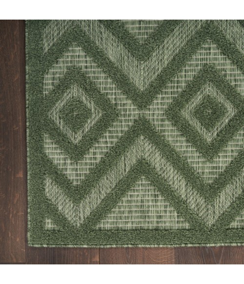 Nourison Home Versatile Green NRV01 2 ft. X 6 ft. Rectangle Rug