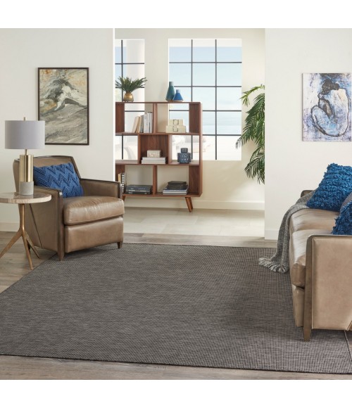 Positano Area Rug Nourison Positano Area Rug POS01 Charcoal 10' x 14'