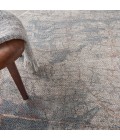 Nourison Rustic Textures Area Rug RUS15 Light Grey/Blue 7'10" Round