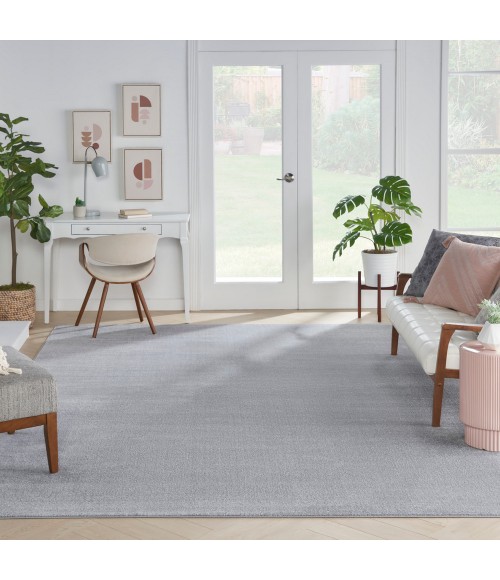 Nourison Nourison Essentials Area Rug NRE01 Silver Grey