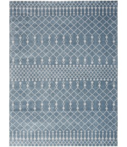 Nourison Home Astra Machine Washable ASW10 Blue 6 ft. 7 in. X 9 ft. Area Rug
