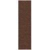Nourison Washable Solutions 2ft. 2in. x 8ft. Mocha Modern Rug