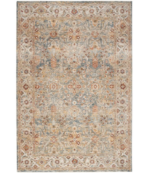 Nourison Sahar Blue Rug SHR03 8 ft. X 10 ft. Rect. - Rugs Town Nourison Sahar Blue SHR03 8 ft. X 10 ft. Rect. Rug