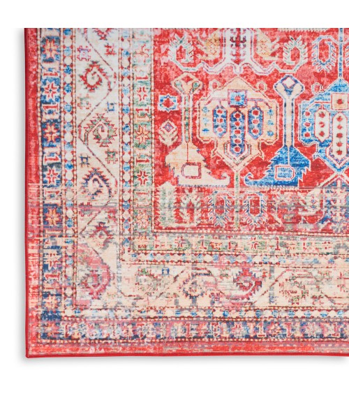 Nourison Fulton Area Rug FUL09 Red