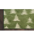 Nourison Accent Decor/Xmas Olive 173JP 2 ft. X 3 ft. Rectangle Rug