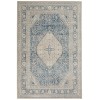 Kathy Ireland Ki25 Malta - Mai18 Blue Area Rug 3 ft. 11 X 5 ft. 7 Rectangle
