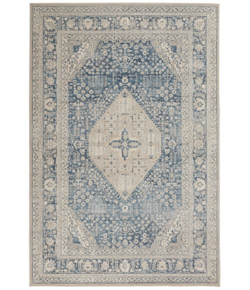 Kathy Ireland Malta Area Rug MAI18-Blue