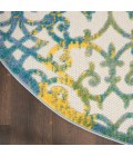 Nourison Aloha Area Rug ALH21-Ivory Blue