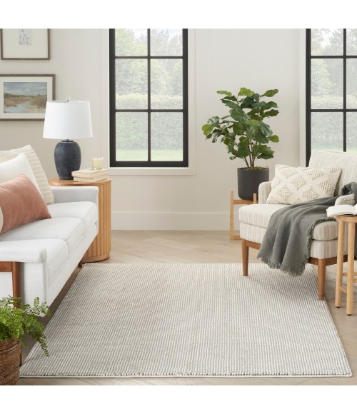 Nourison Natural Texture Ivory Mocha NTX01 9 ft. X 12 ft. Rect. Rug