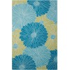 Nourison Fantasy - Fa25 Seafoam Area Rug 5 ft. X 7 ft. 6 in. Rectangle
