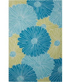 Nourison Fantasy - Fa25 Seafoam Area Rug 5 ft. X 7 ft. 6 in. Rectangle